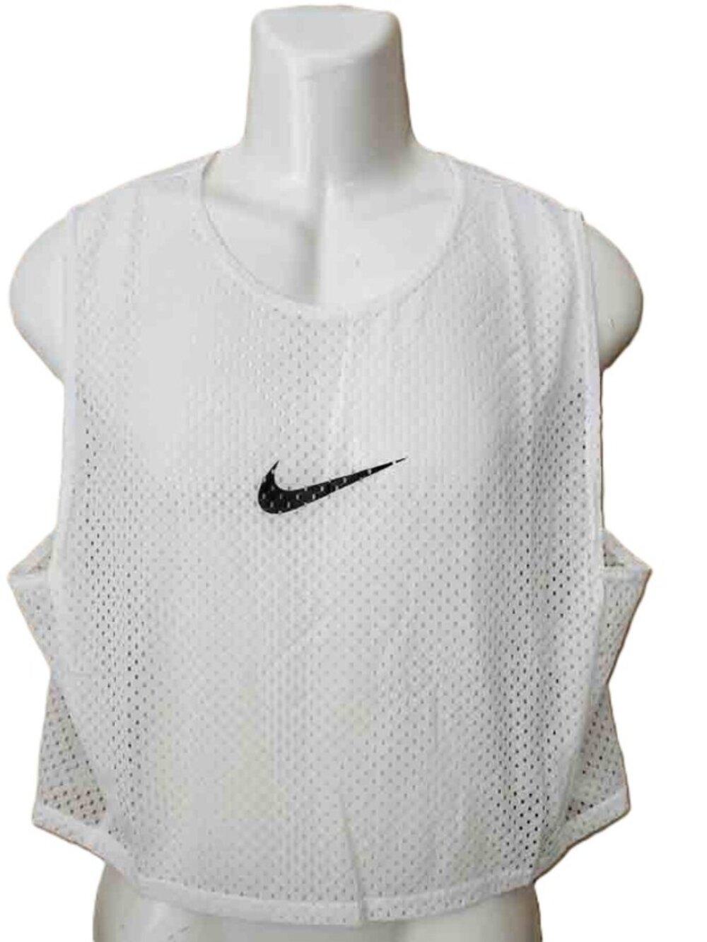 Nike Unisex Crop Top Sleeveless Shirt Short Perforated LIghtweight Large